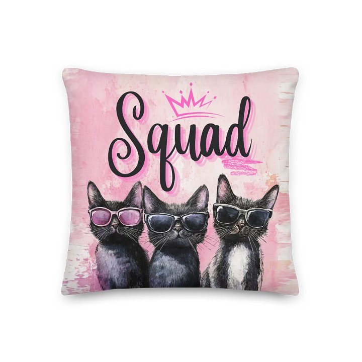 The Fur Squad: Decorative Pillow product image (1)