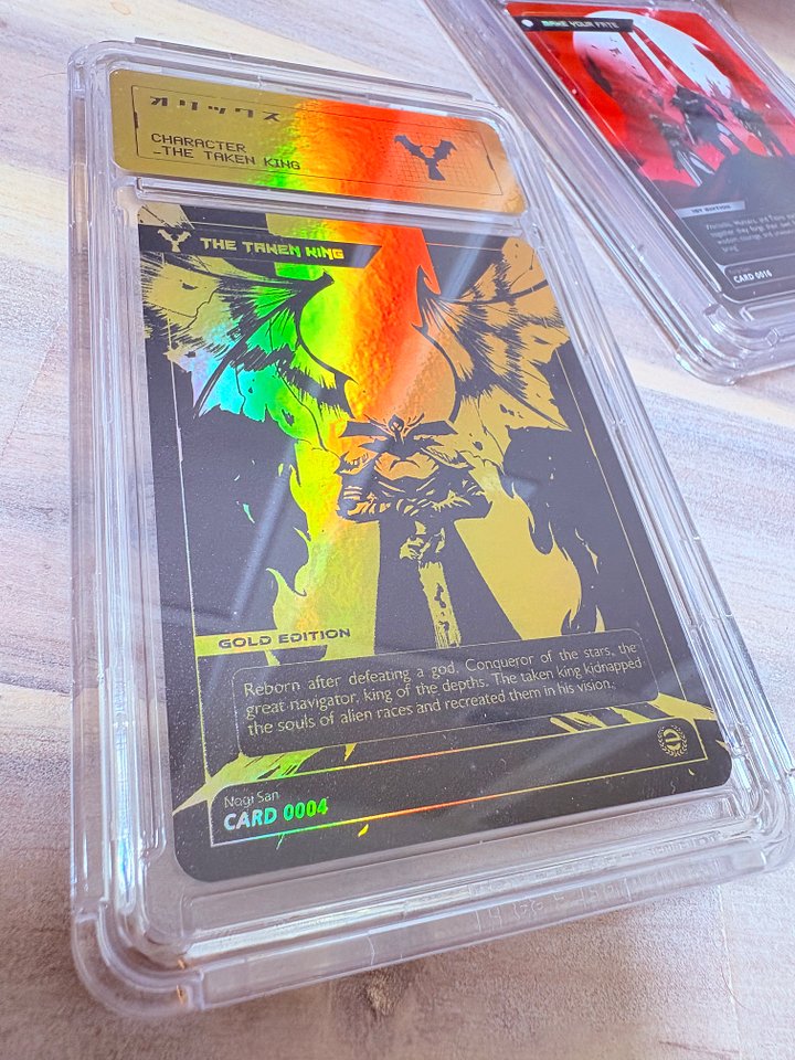 GOLD Taken King Card product image (1)