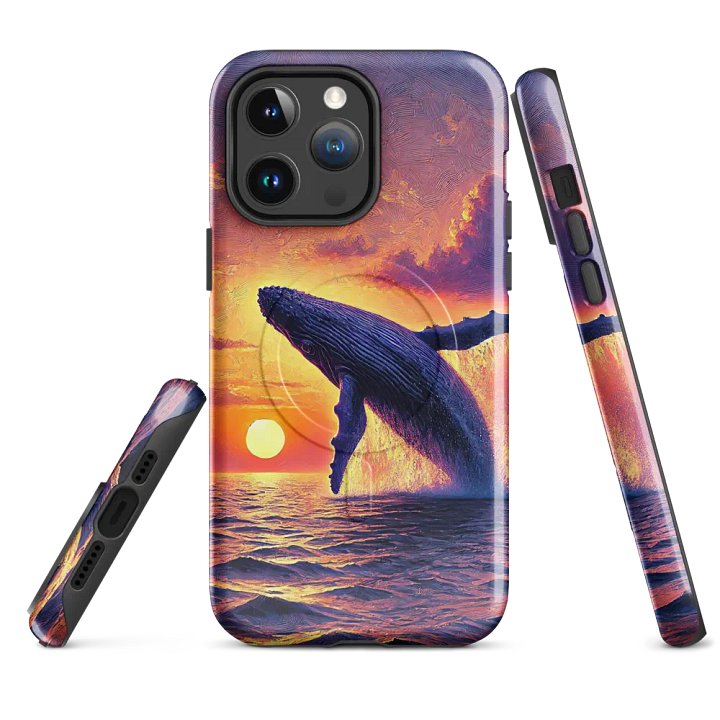 Whale&Sunset iPhone® Tough Cases product image (4)