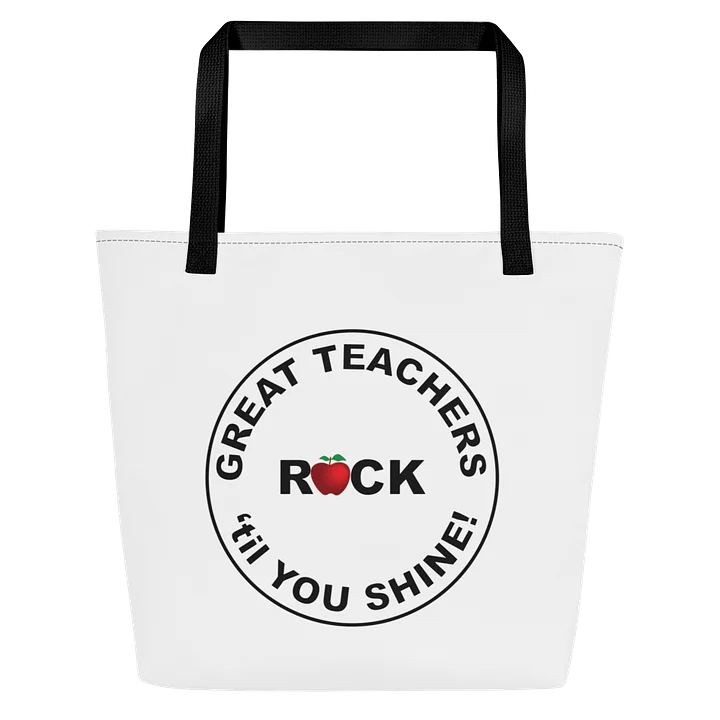 GREAT TEACHERS ROCK! TOTE product image (1)