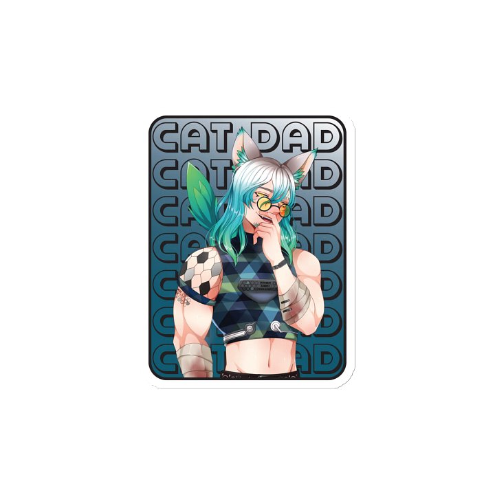 Magnetic Cat Dad product image (2)