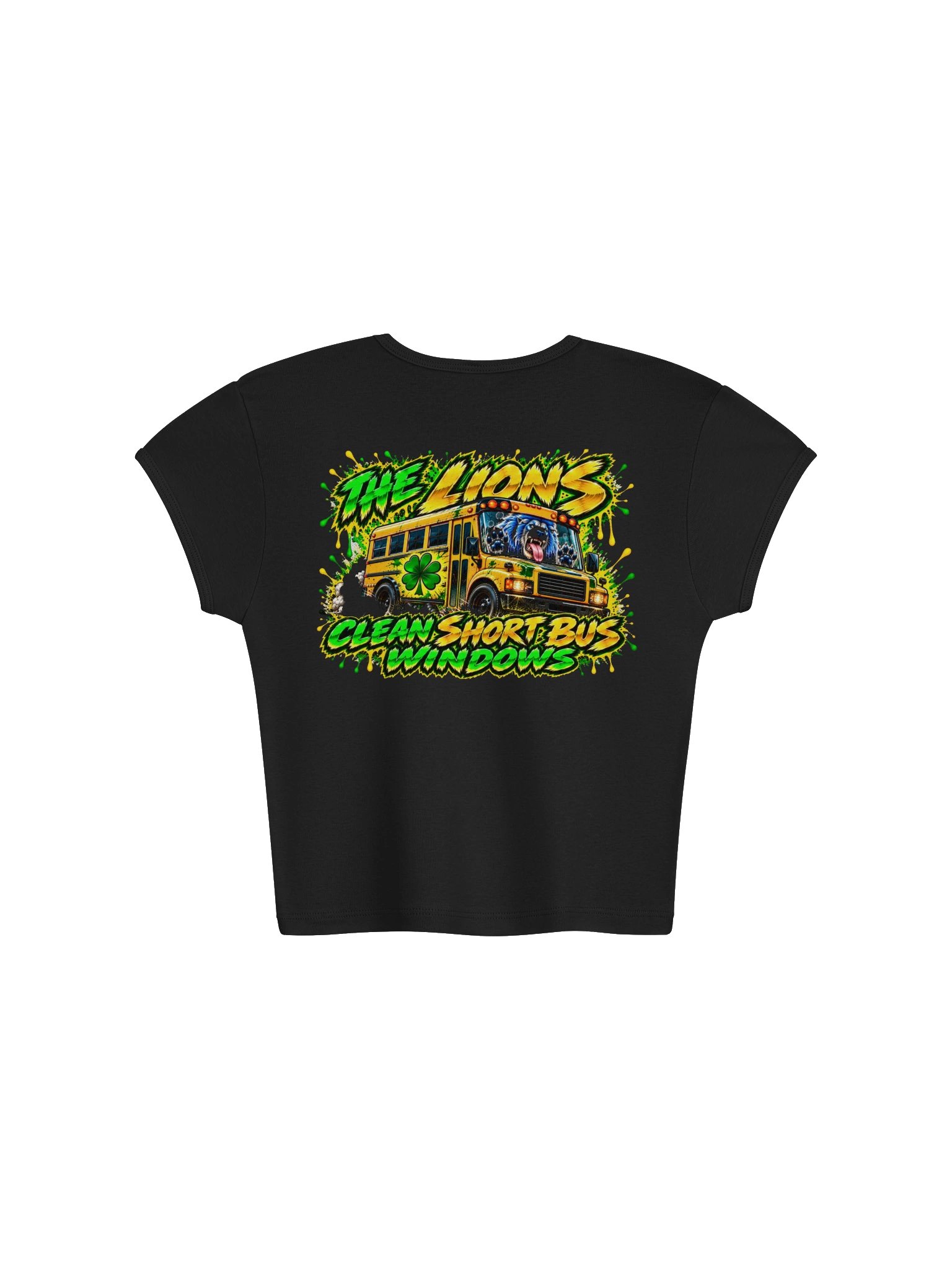 Schoolz Out Lions Crop Top product image (2)