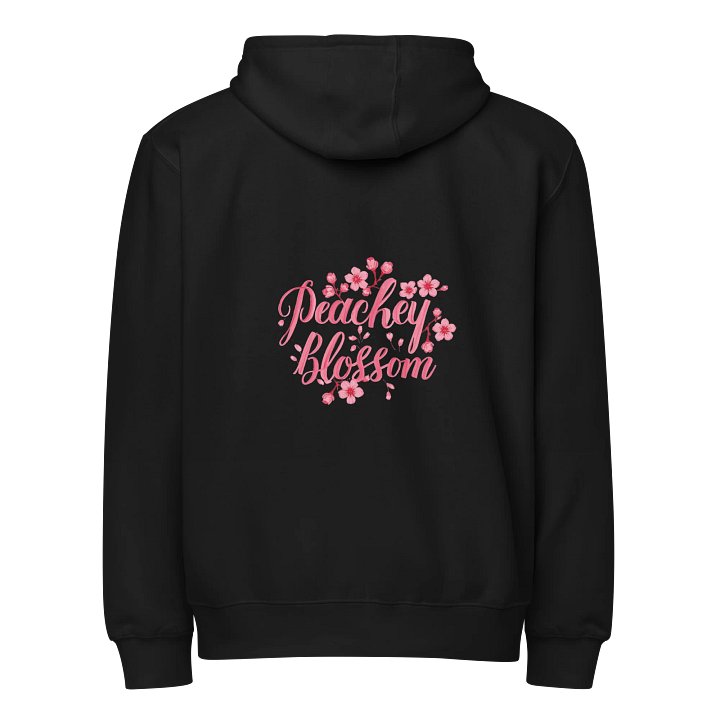 Peachey Blossom Zip-Up Hoodie product image (8)