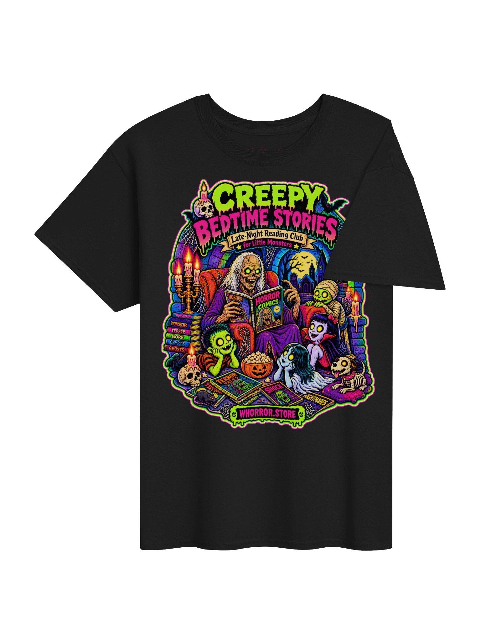 CREEPY BEDTIME STORIES TEE product image (32)