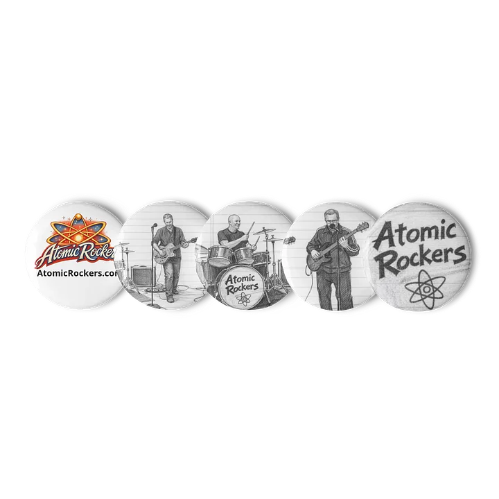 Atomic Rockers Button Collection product image (1)