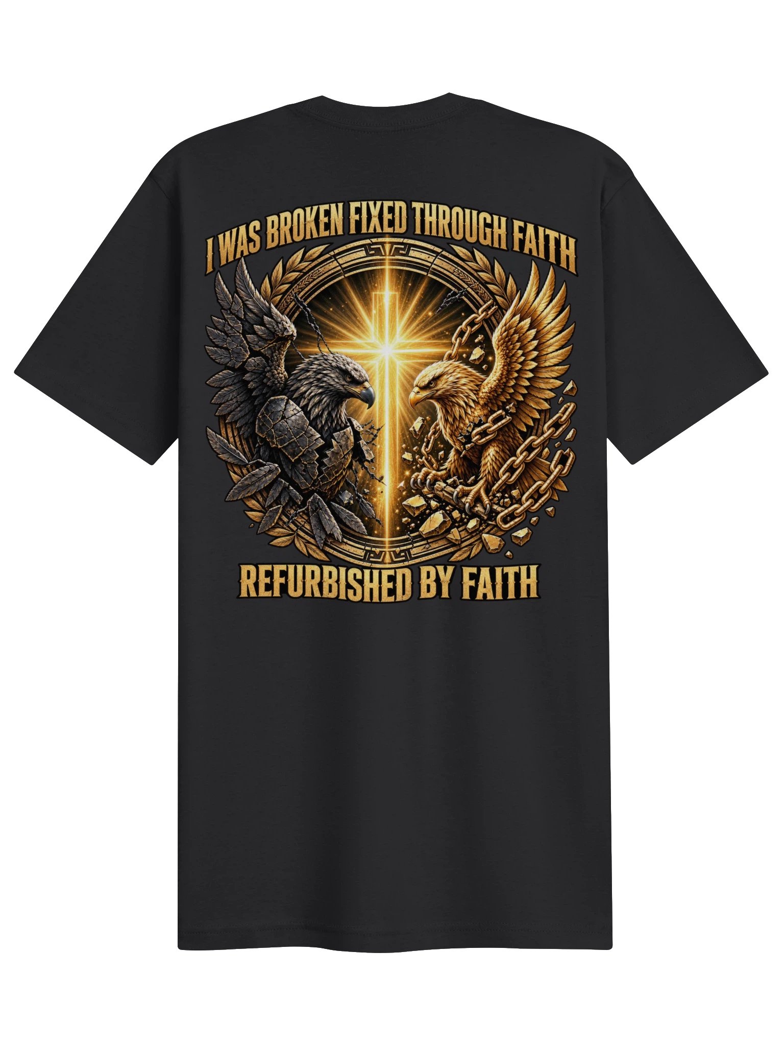 I Was Broken, Fixed Through Faith T-Shirt product image (2)