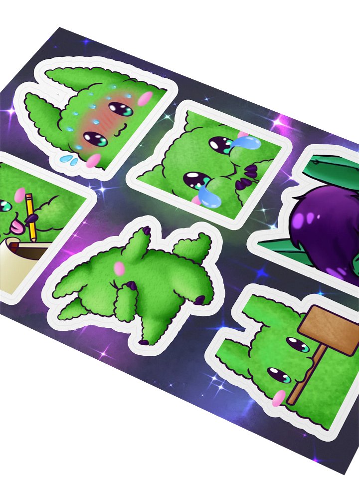 Hneus w/ Gremlin - Sticker Sheet product image (2)