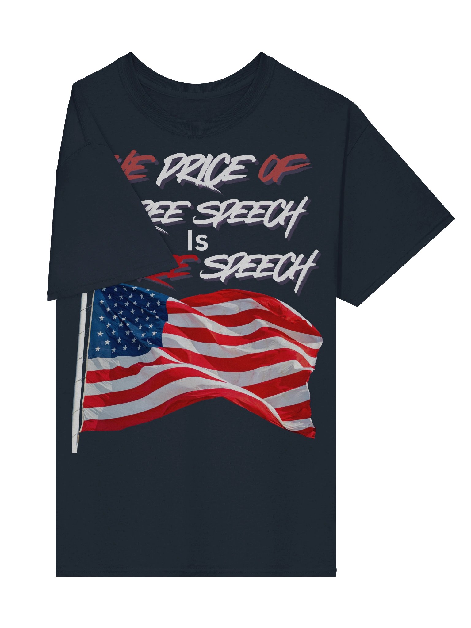 Free Speech Flag Tee product image (6)