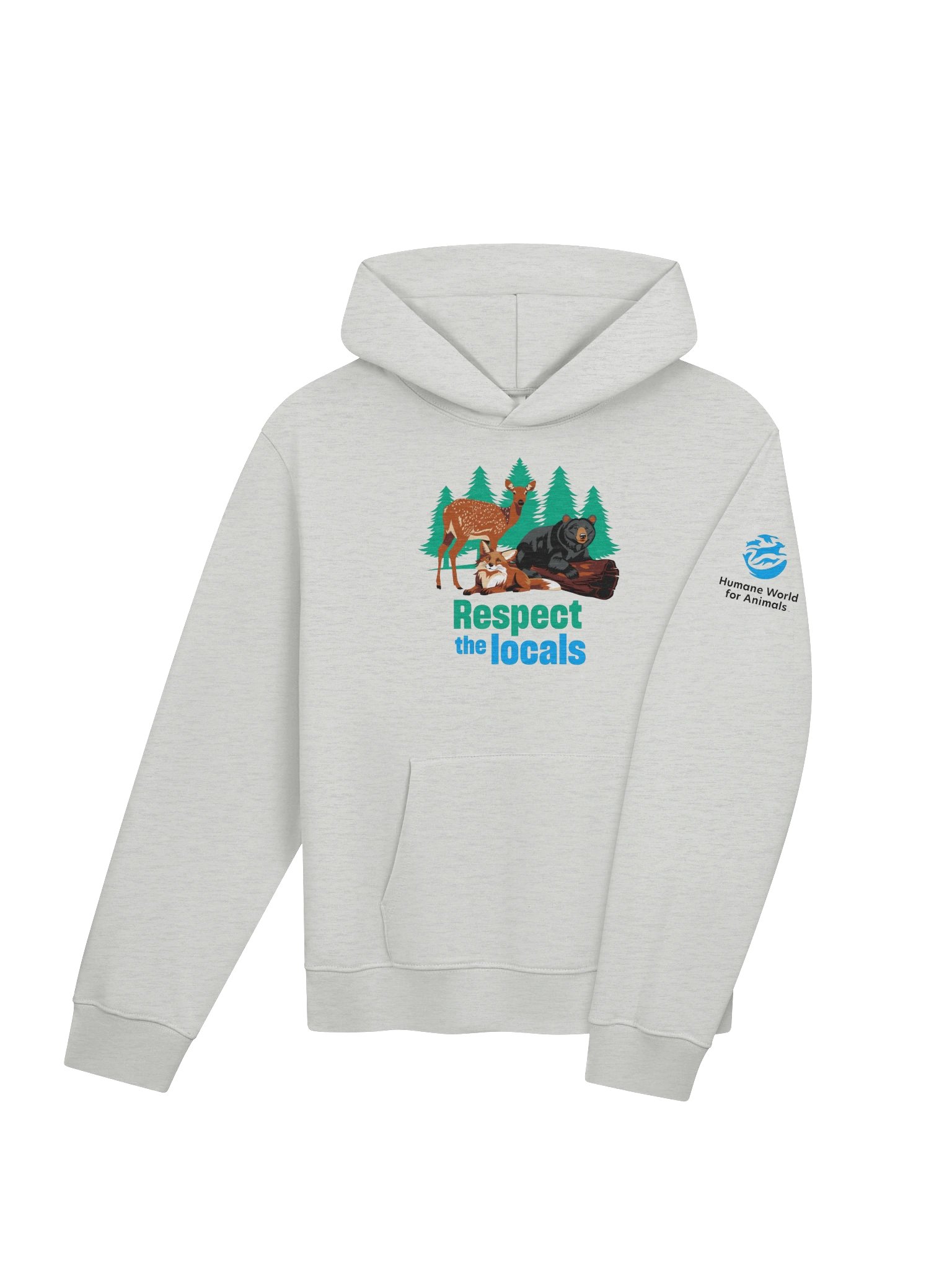 Respect the locals - Hoodie product image (4)