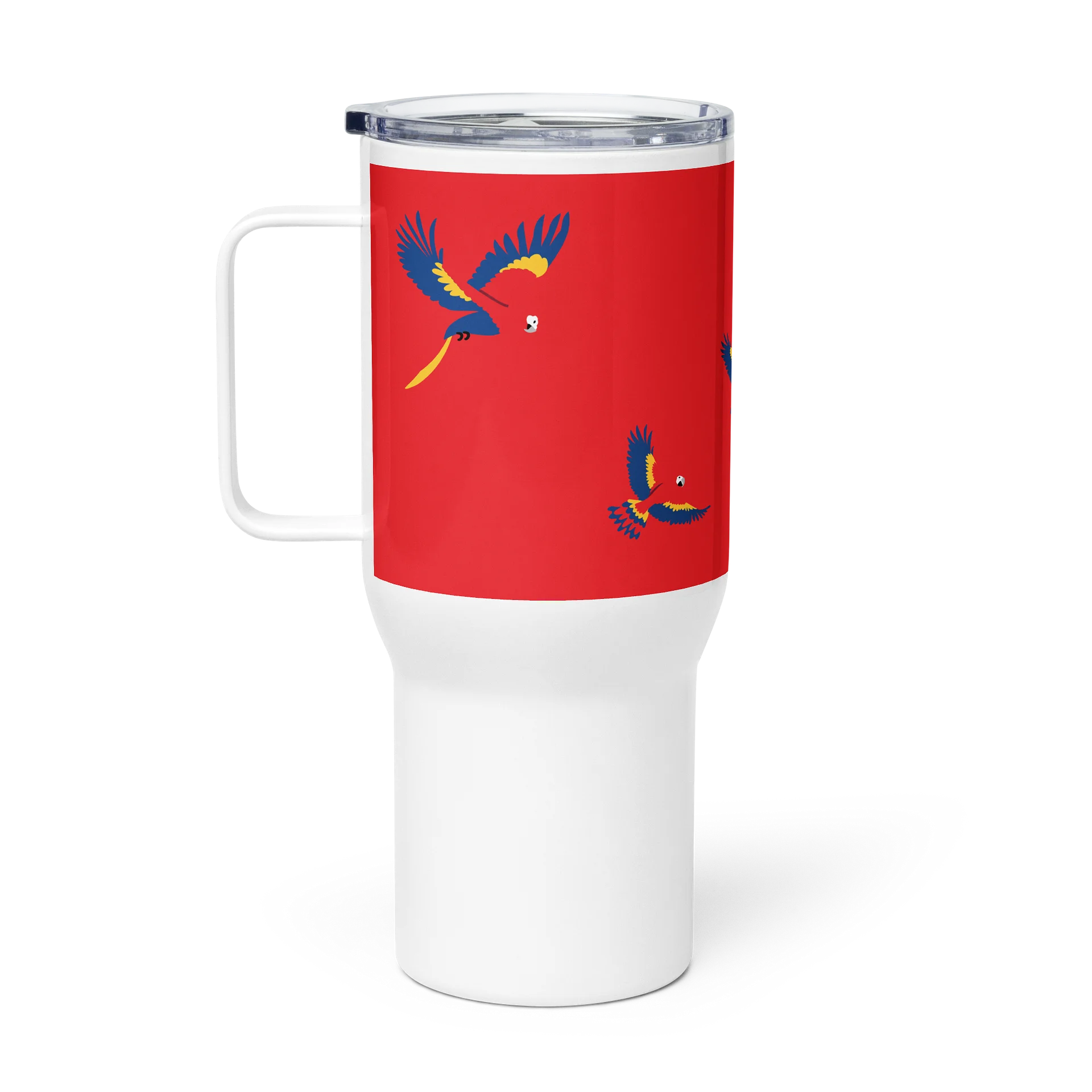 Colorful parrots Travel Mug product image (1)