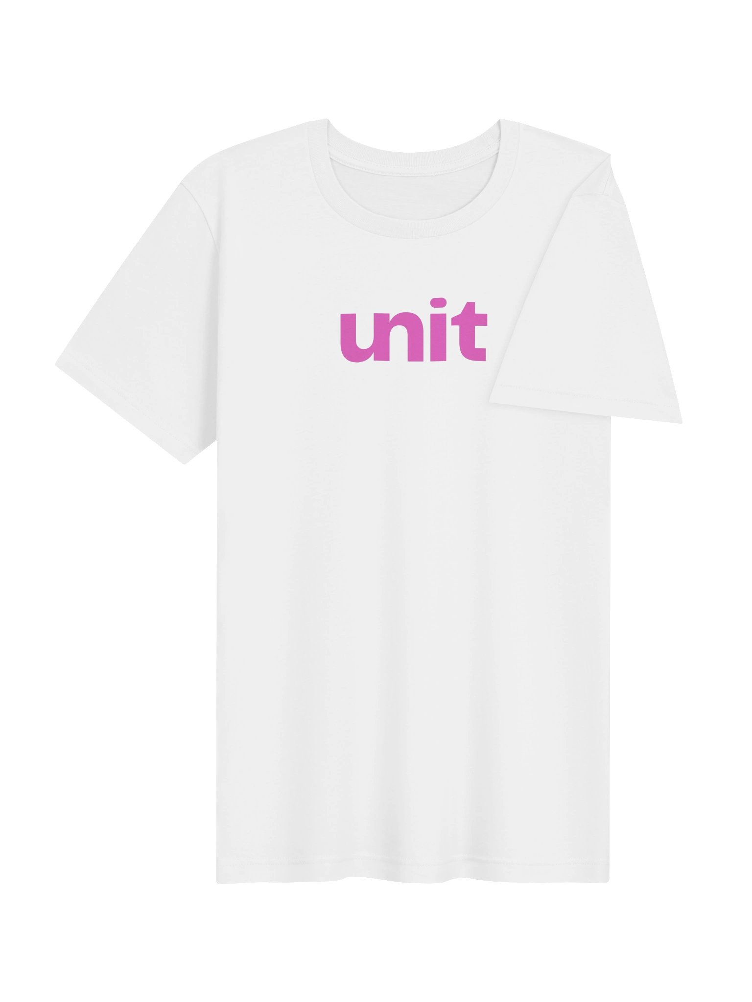 UNIT Team Shirt White PINK product image (4)