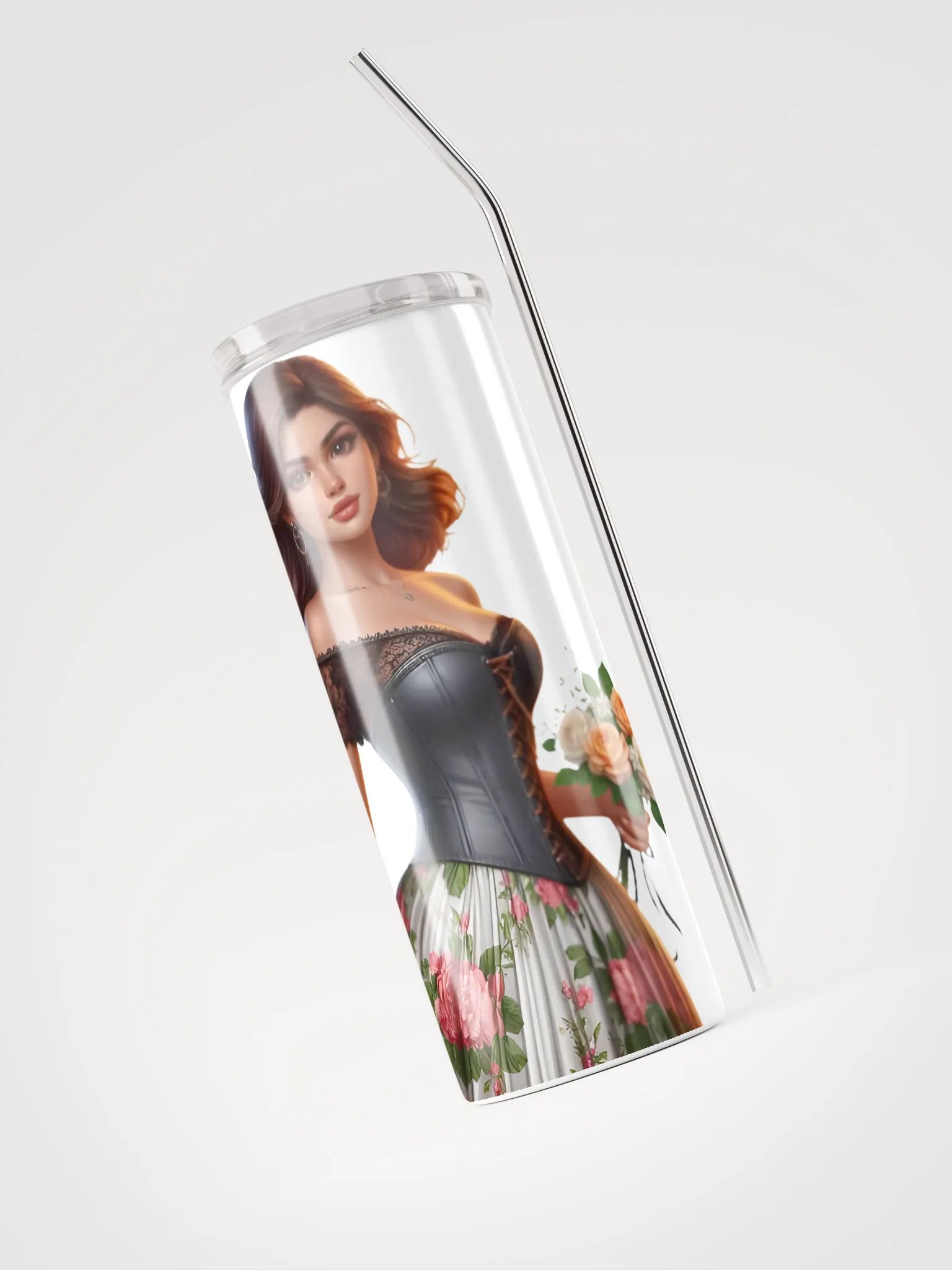 Bouquet Beauty Stainless Steel Tumbler product image (5)