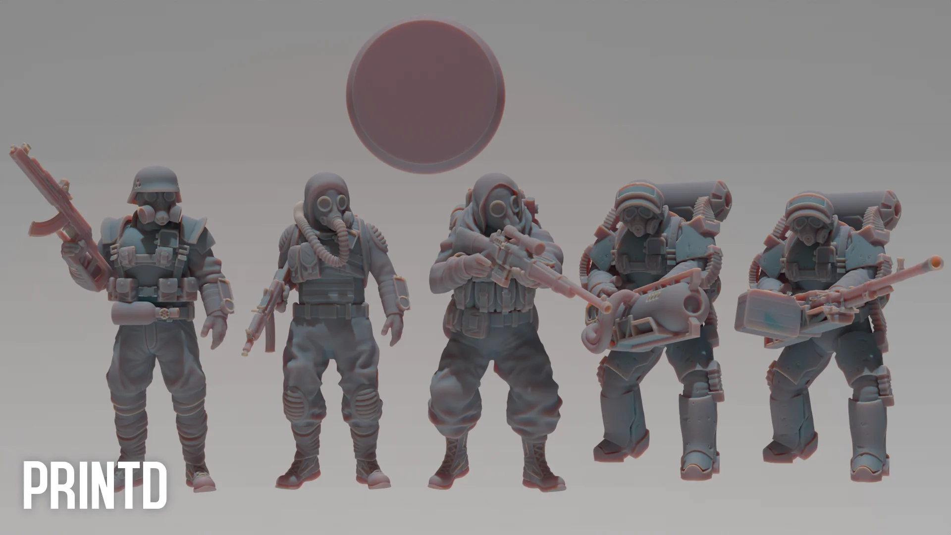 After the Fall Part 3 - Modern Warfare Wargame Resin Models Zona Alpha Zona Alpha product image (2)