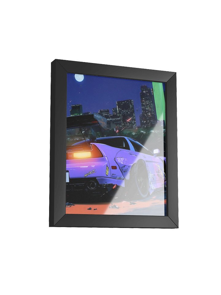 NEON DRIFT Framed Poster product image (2)