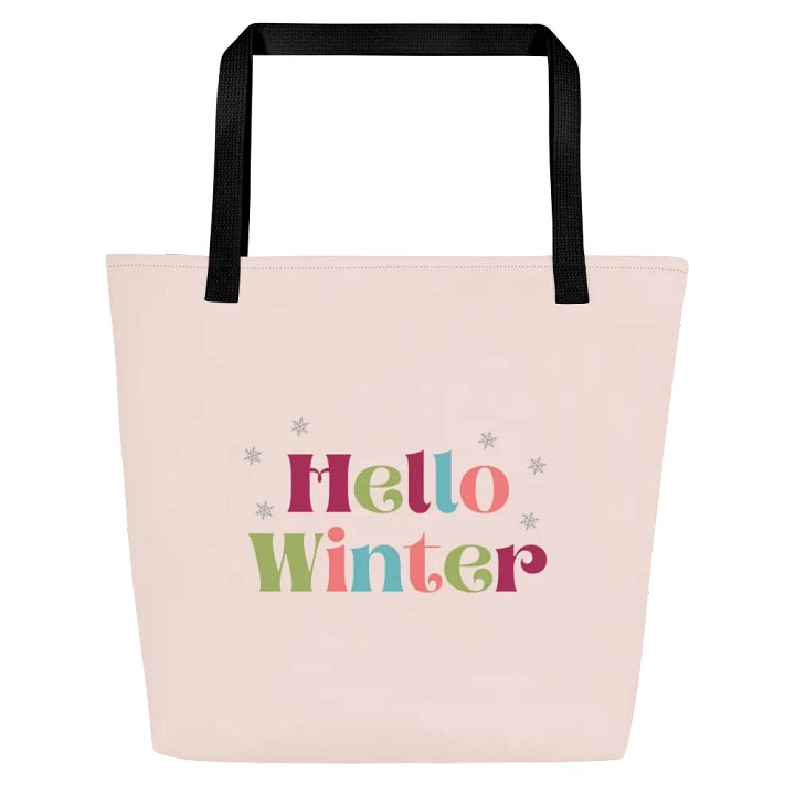 Winter Wonderland All-Over Tote Bag product image (2)