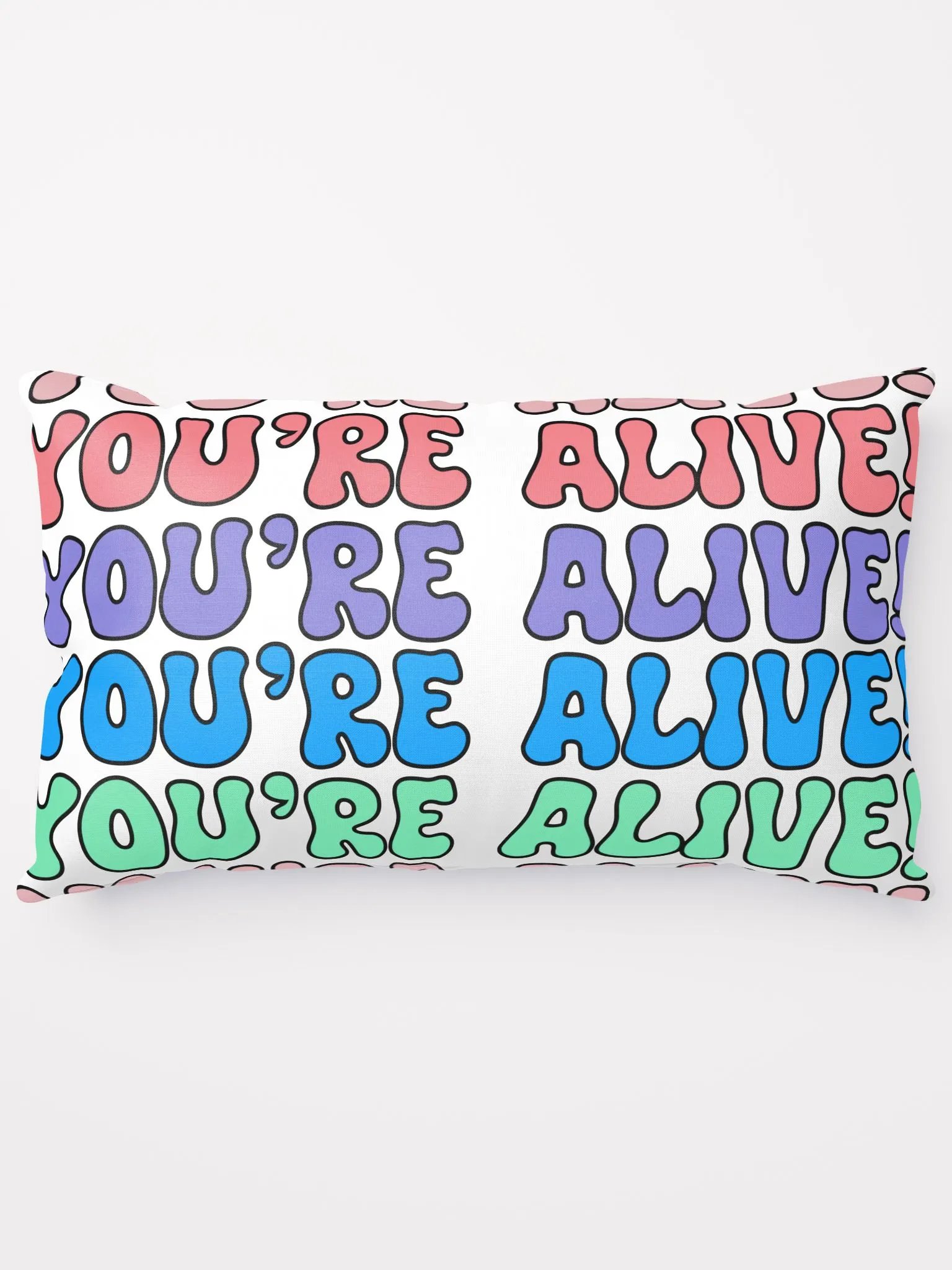 You're Alive Throw Pillow product image (5)