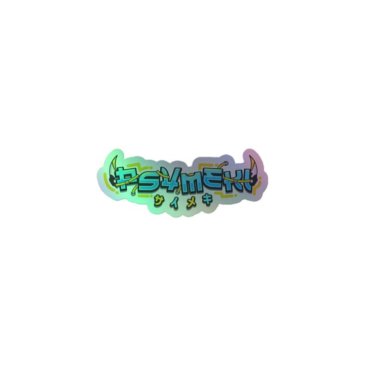 PSYMEKI Logo Sticker product image (1)