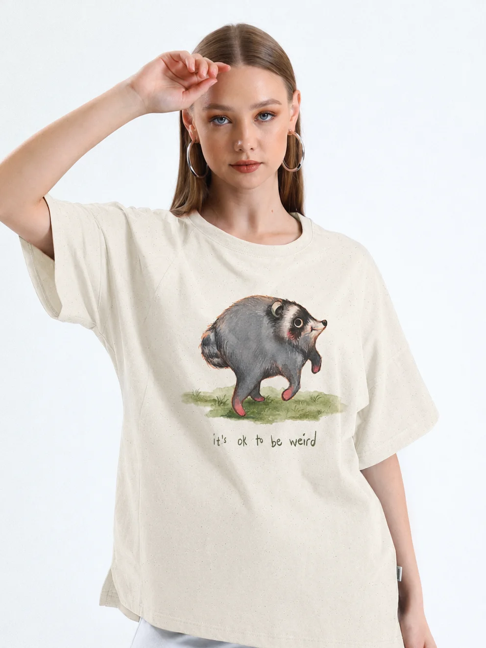 Jimothy It’s Okay To Be Weird Shirt – Funny Graphic Tee product image (112)