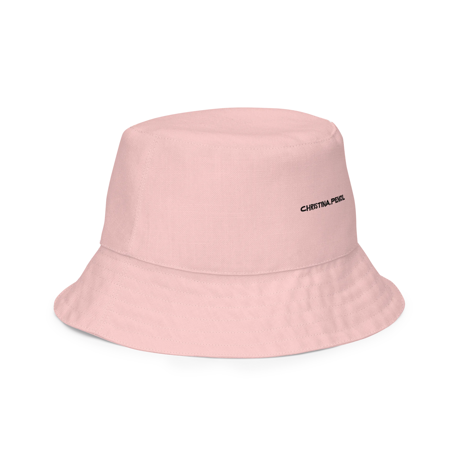 Pink Playful Fish All-Over Print Reversible Bucket Hat product image (5)