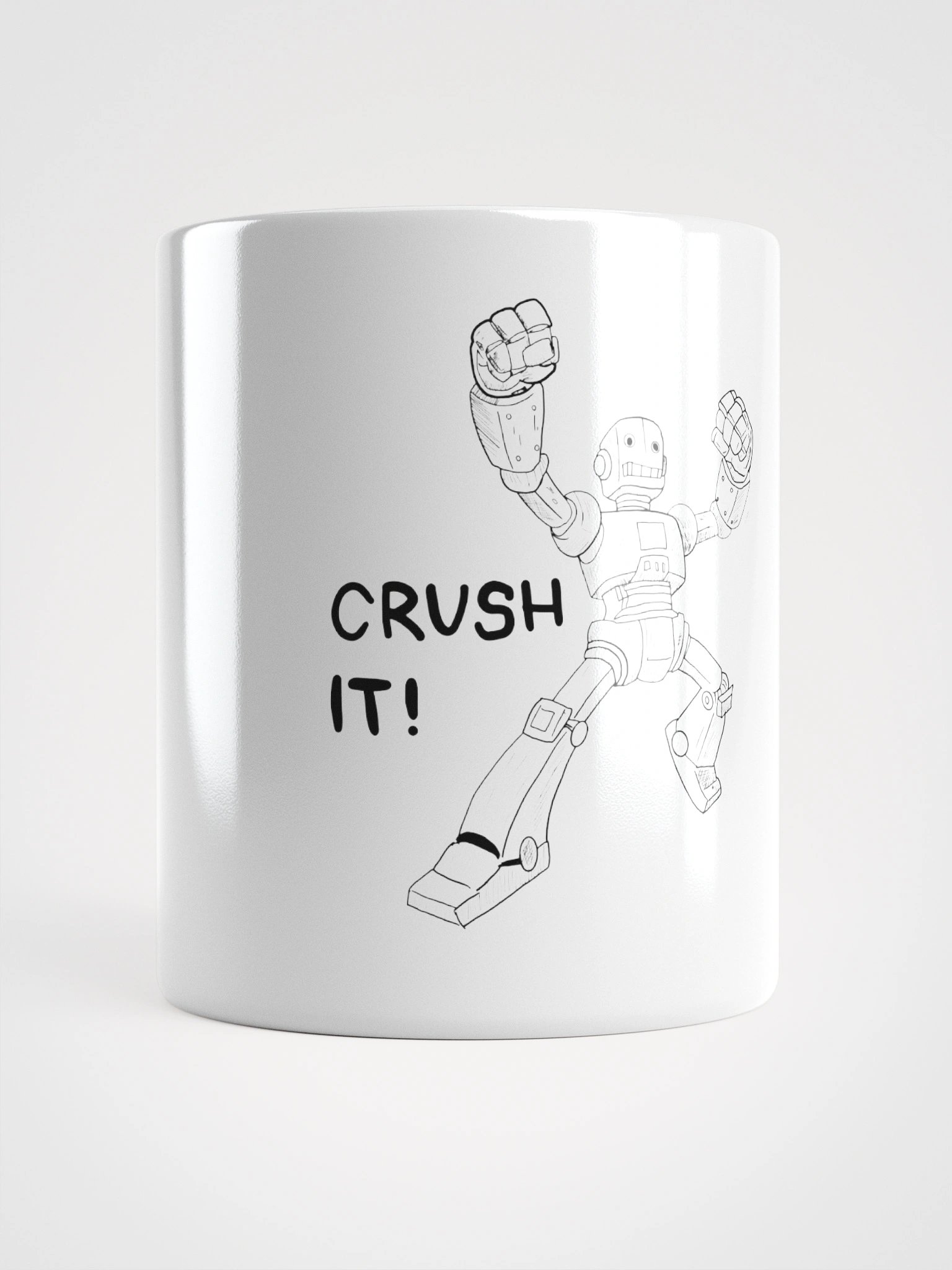 Crush It White Glossy Mug product image (15)