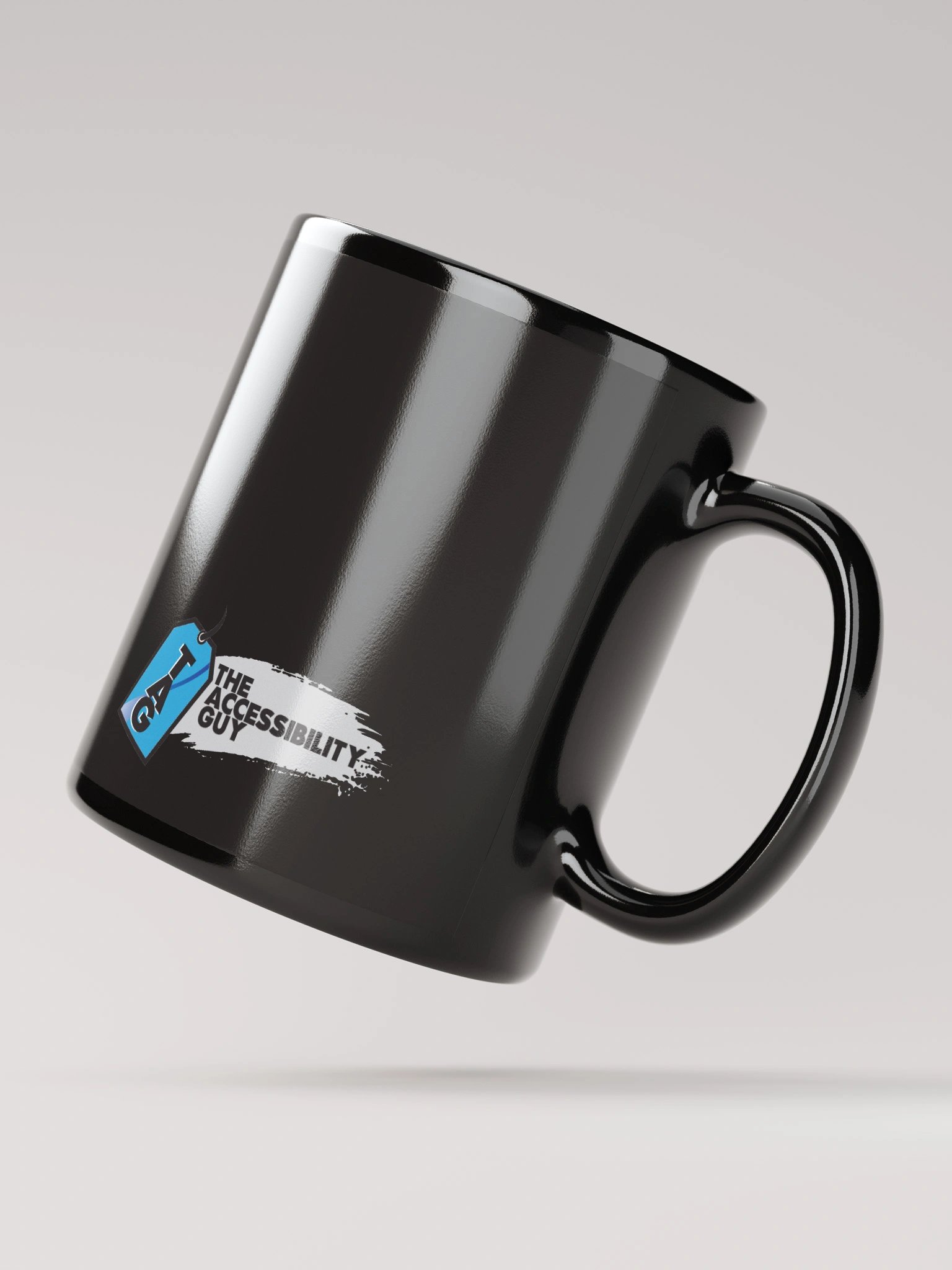 Get Tagged - Black Glossy Mug product image (4)