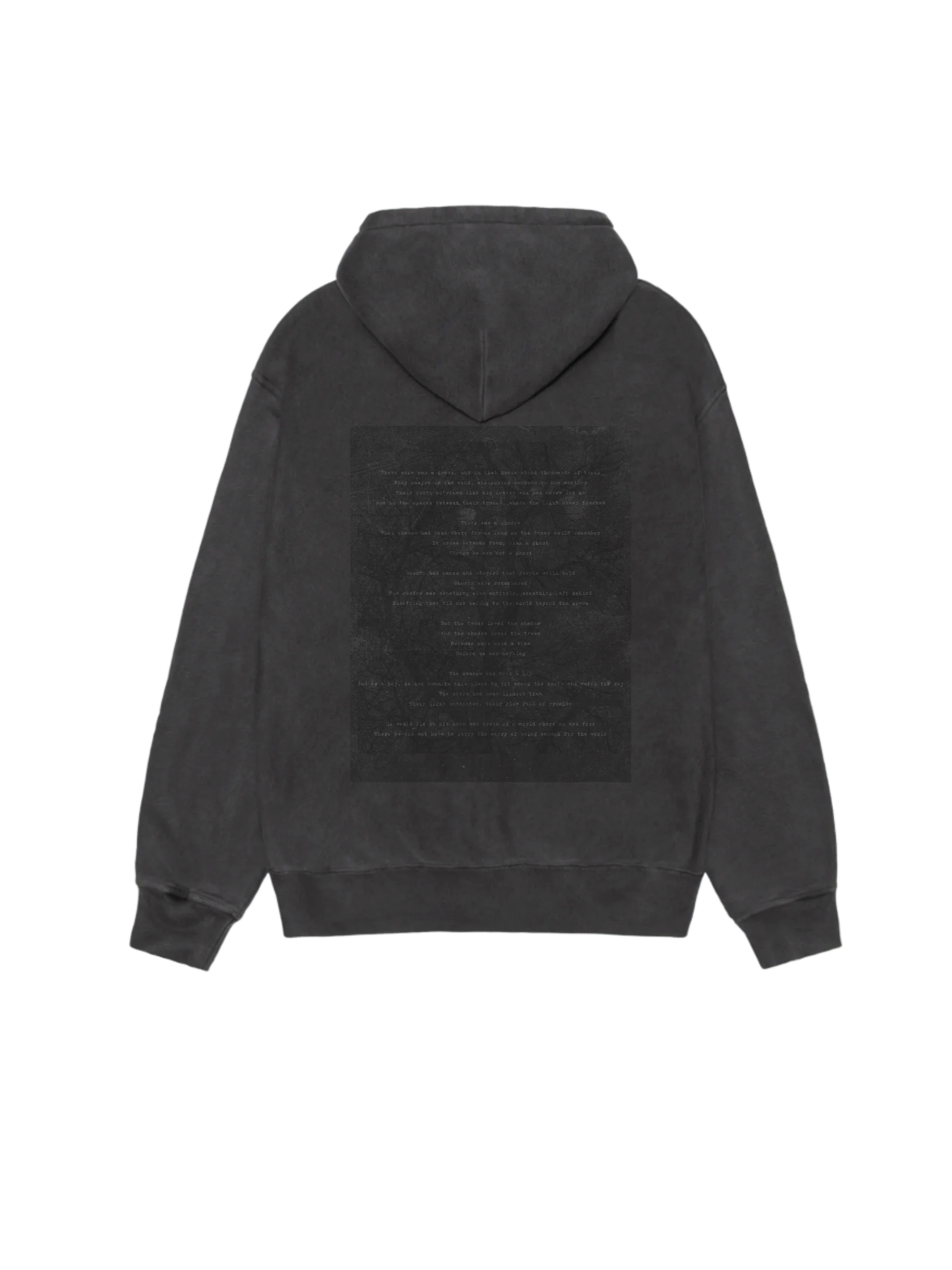The Shadow solar print vintage dye hoodie product image (2)