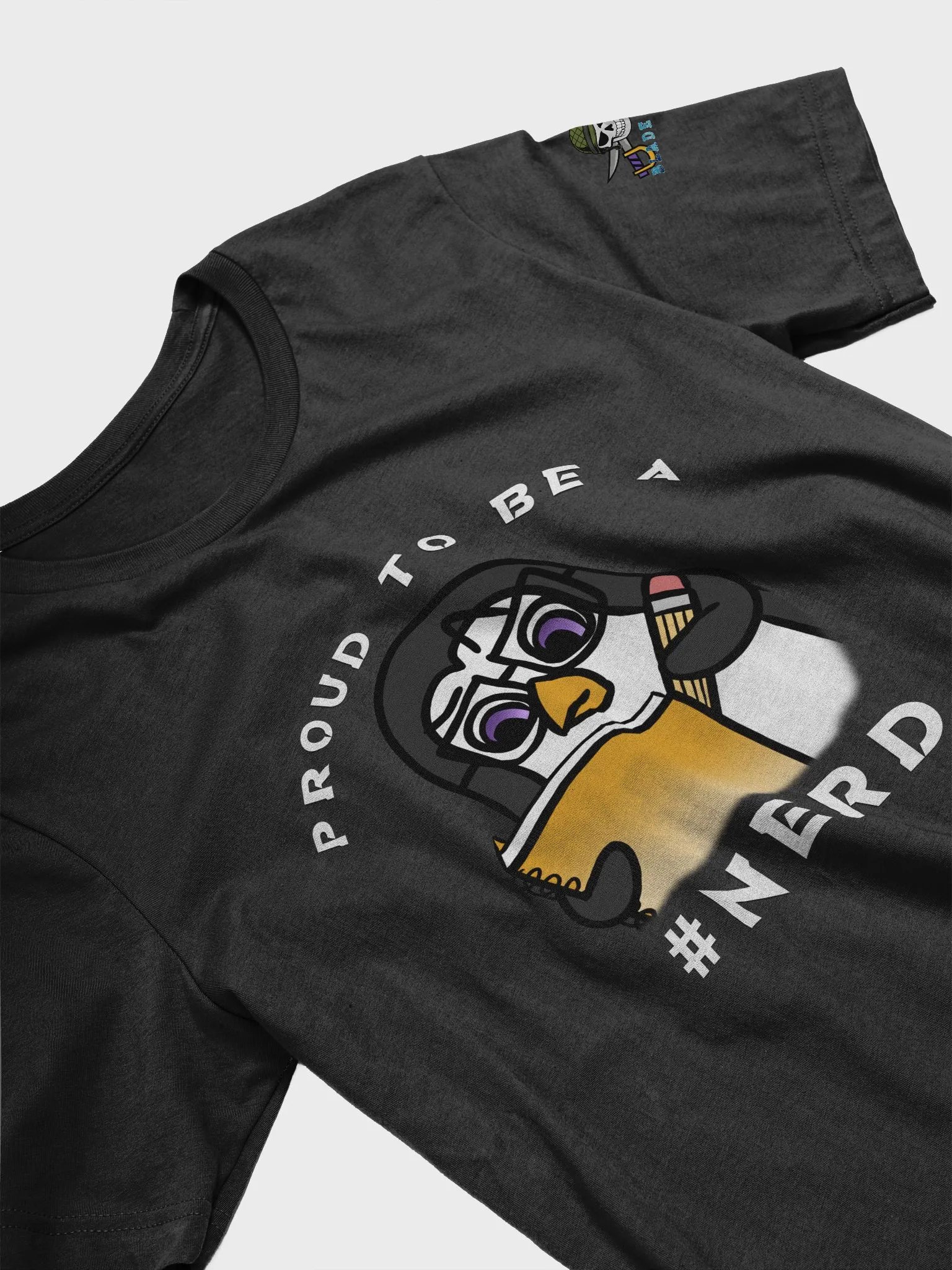 Blade Army T-Shirt With Penguin Proud to be a Nerd product image (3)