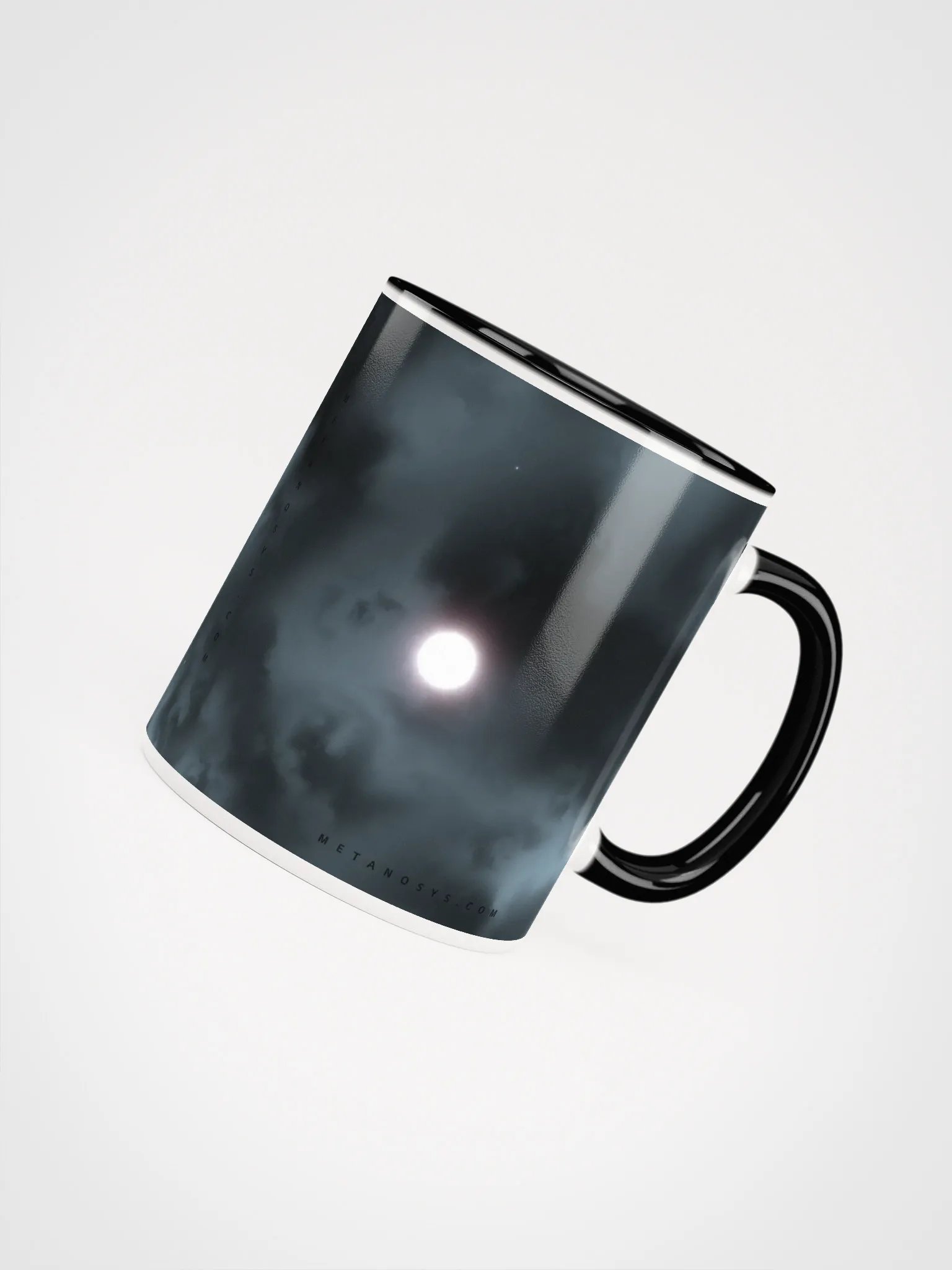 Gray Sky Ceramic Mug product image (4)
