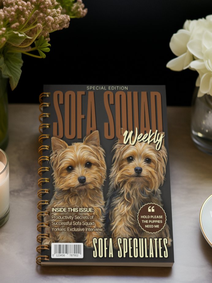 Sofa Squad Weekly Special Edition Spiral Notebook product image (6)