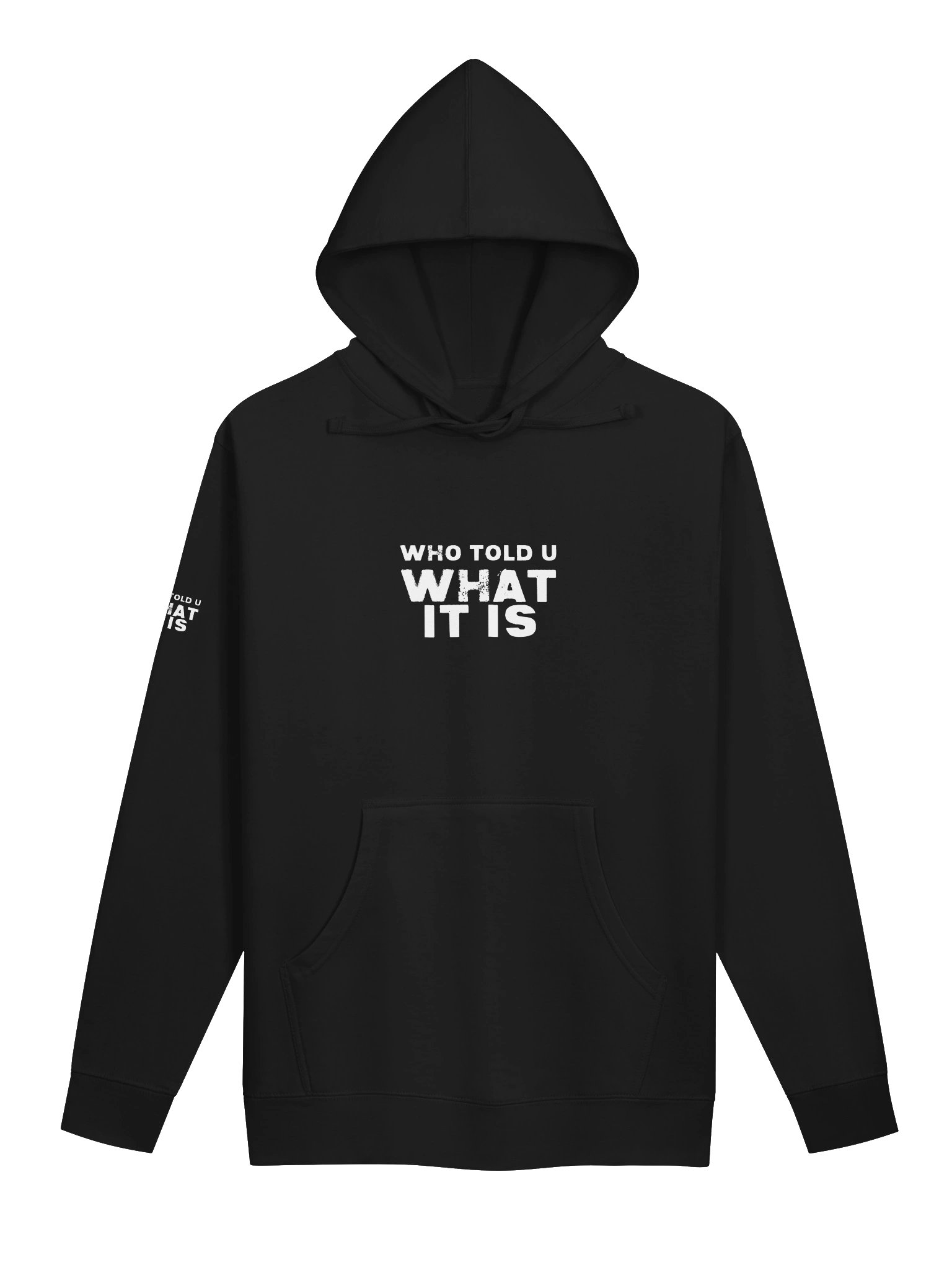 Who Told U What It Is Hoodie product image (1)