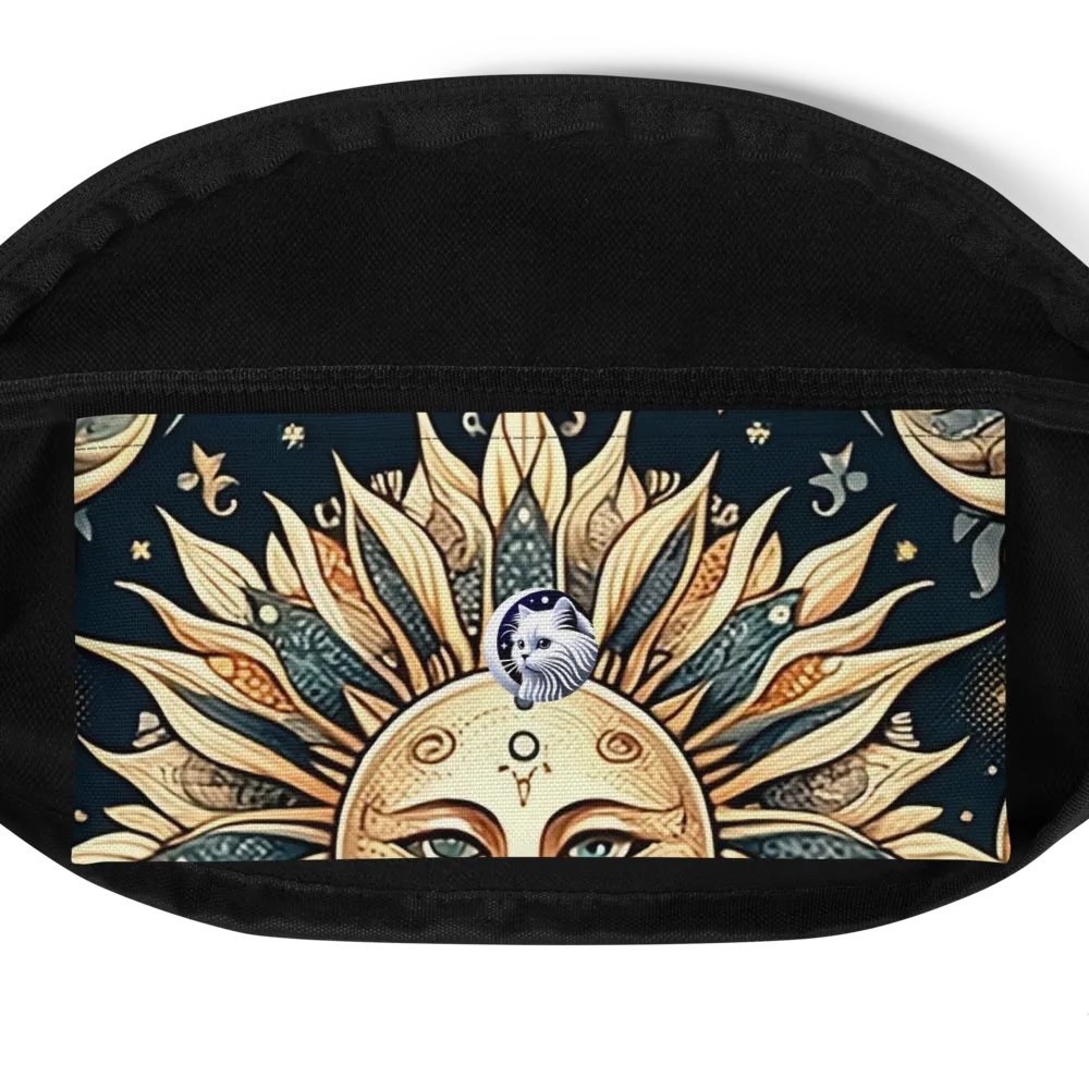 All-Over Print Fanny Pack: Solar product image (8)