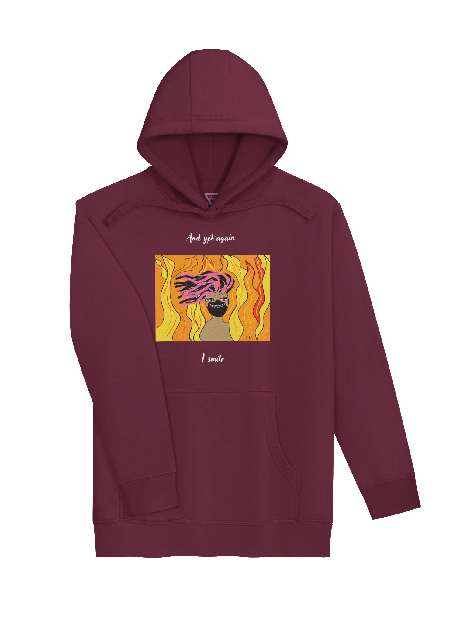 And Yet Again I Smile hoodie product image (3)