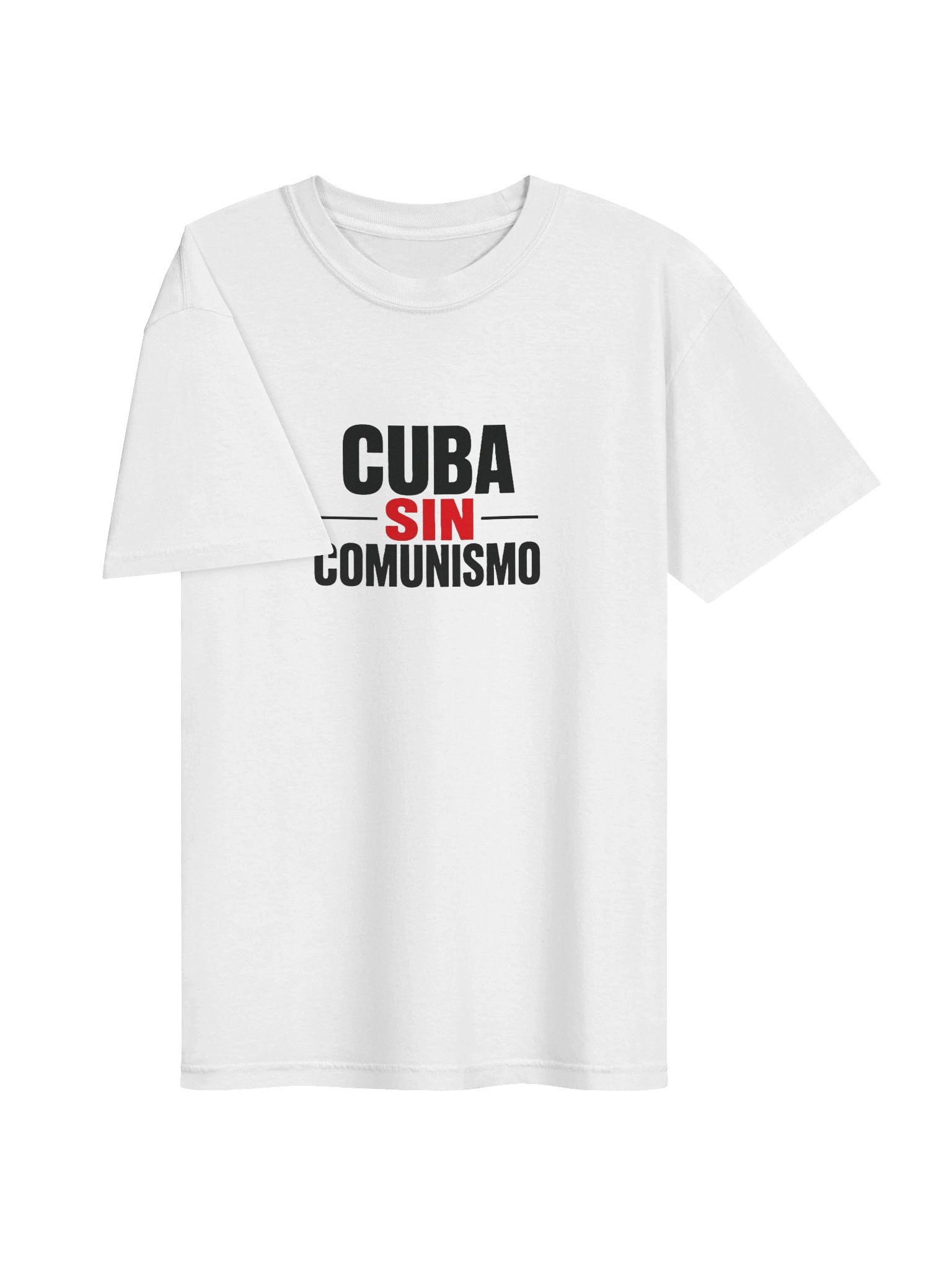 T-Shirt Blanco: Cuba Sin Comunismo product image (3)