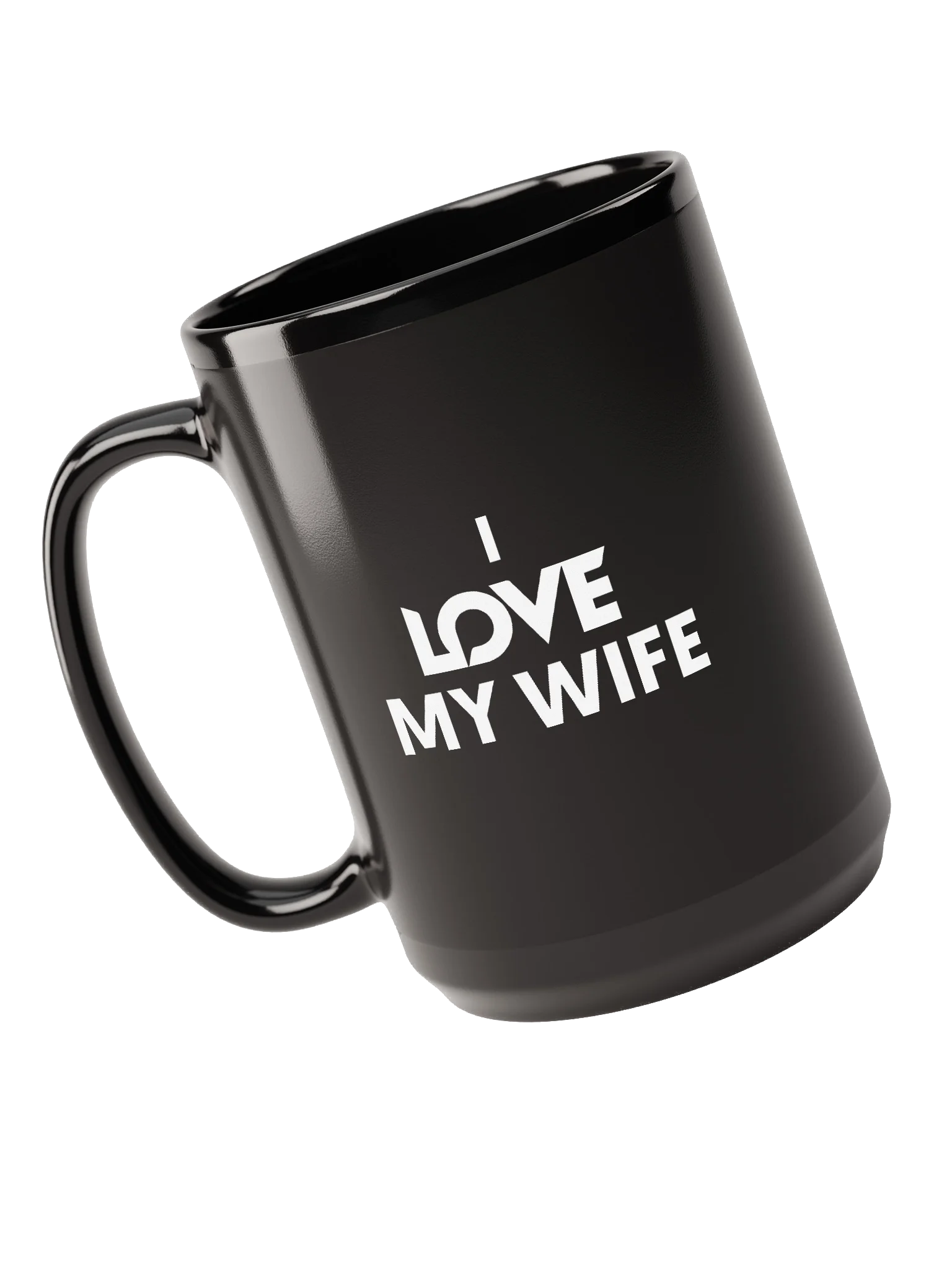 "I Love My Wife" Mug (15 oz) product image (3)