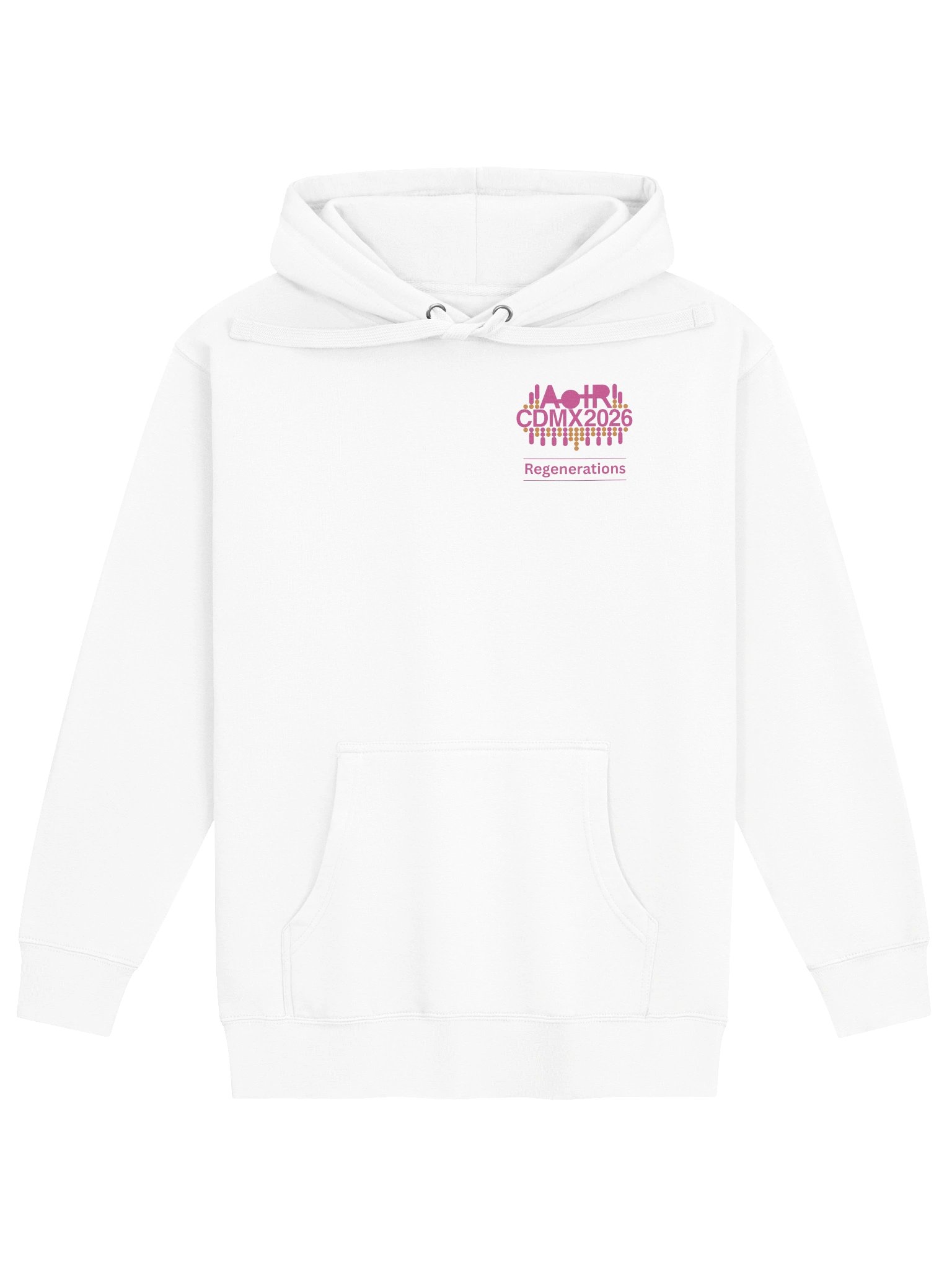 AoIR2026 Regenerations Unisex Conference Hoodie - Pink product image (1)
