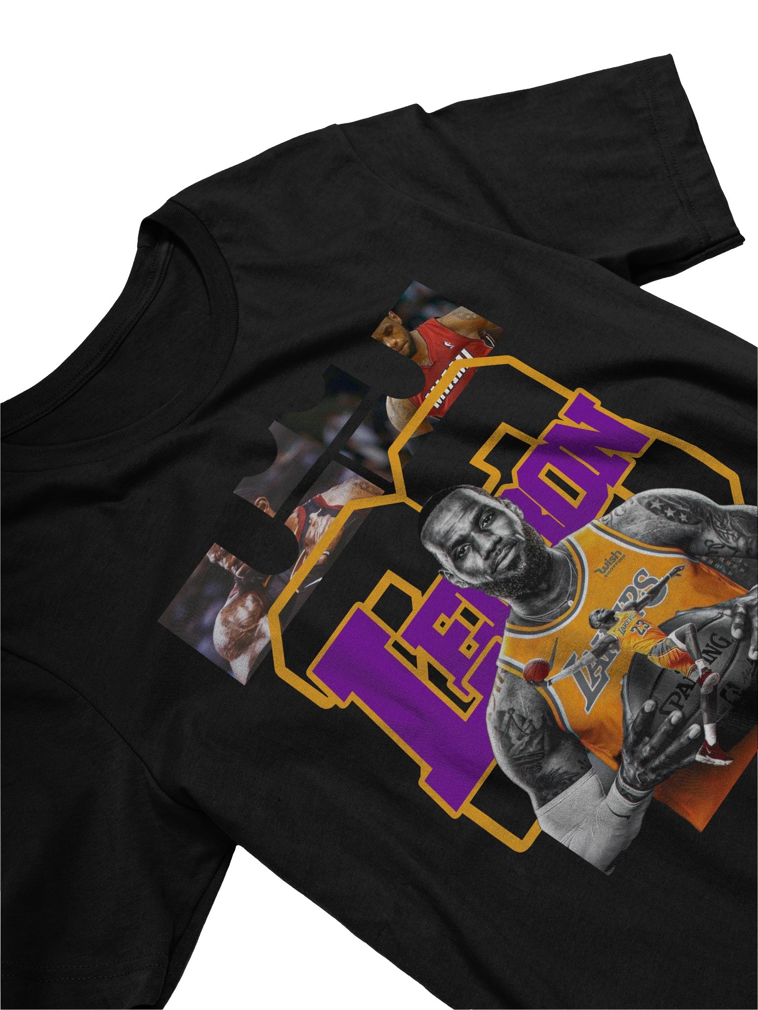LeBron Iconic Tribute T-Shirt - Unisex T-Shirt – Premium Printed T-Shirt for Everyday Casual & Streetwear product image (3)