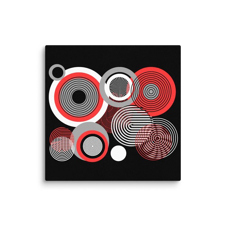 Ethereal Circles Canvas product image (5)
