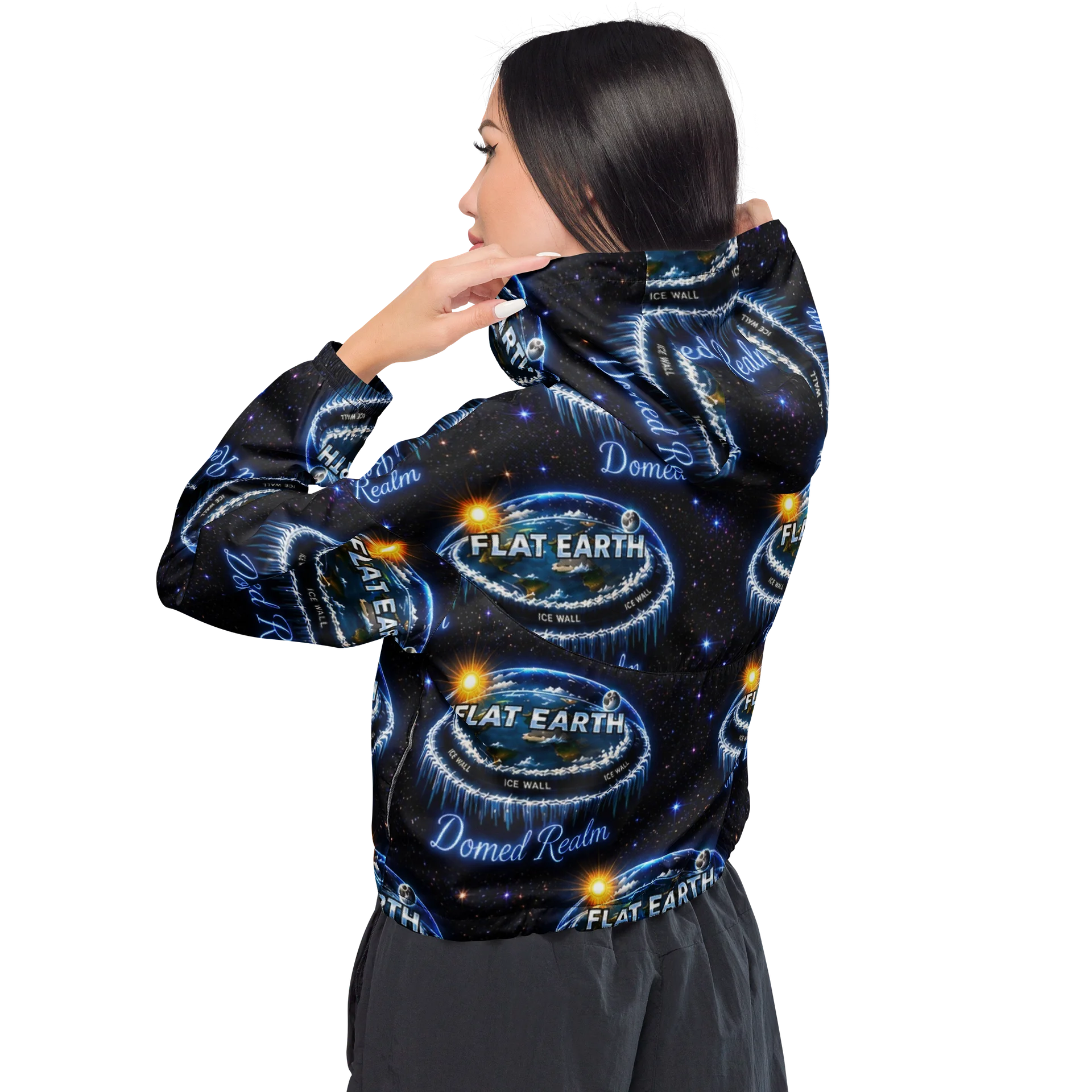 Domed Realm Cropped Windbreaker product image (3)