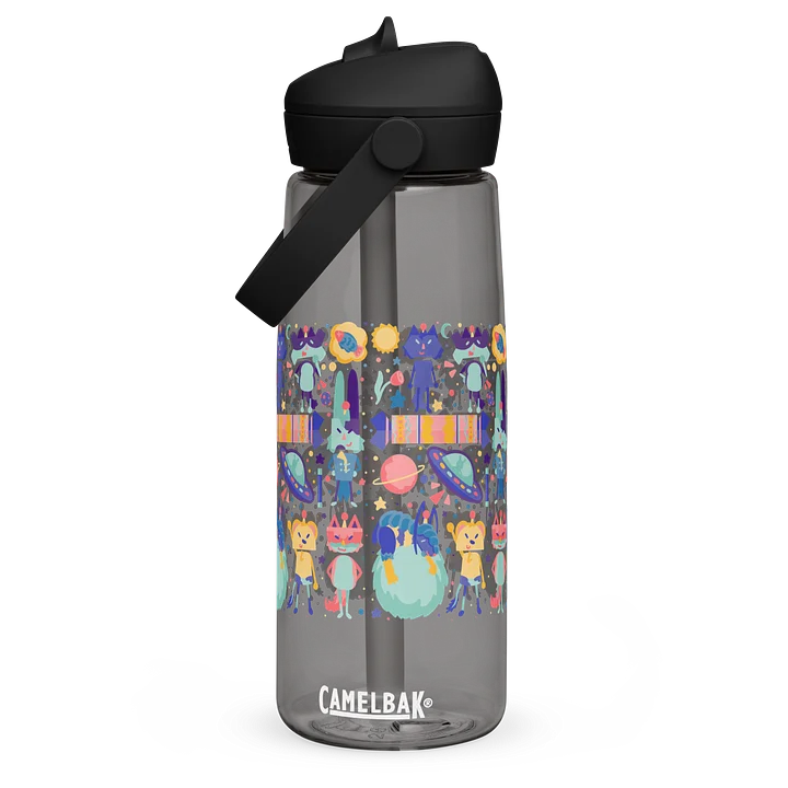 Cozy Cosmos Crew Clear Water Bottle product image (2)
