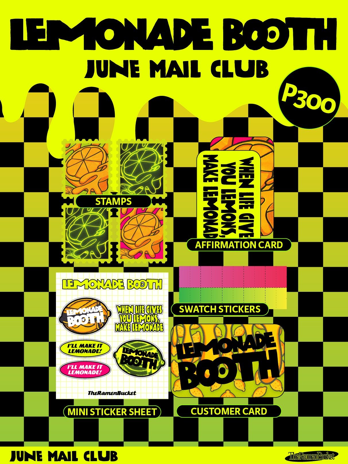 June Mail Club SIGN UPS - Lemonade Booth product image (3)