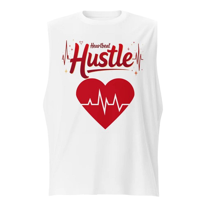 Glittering Hustle Heartbeat Muscle Tank product image (1)