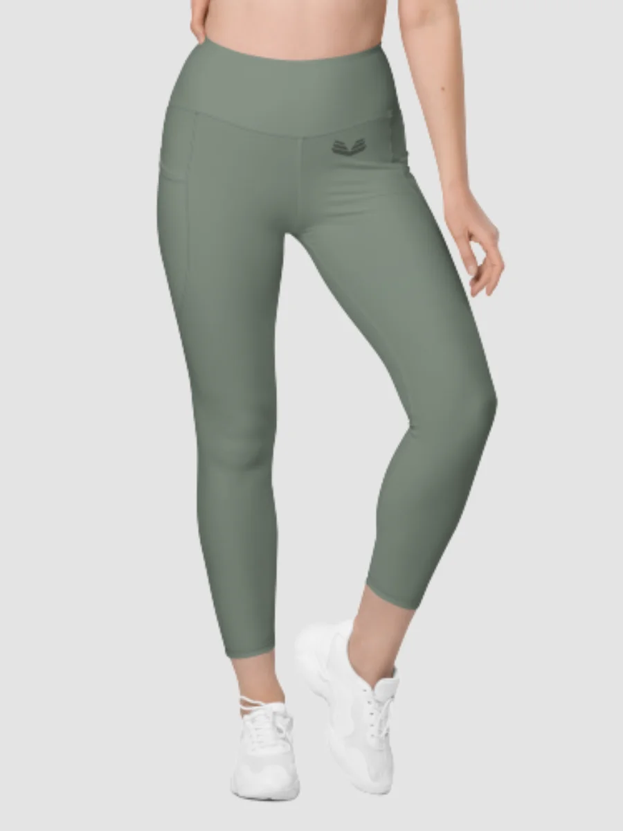 Leggings with Pockets - Sage Green product image (2)