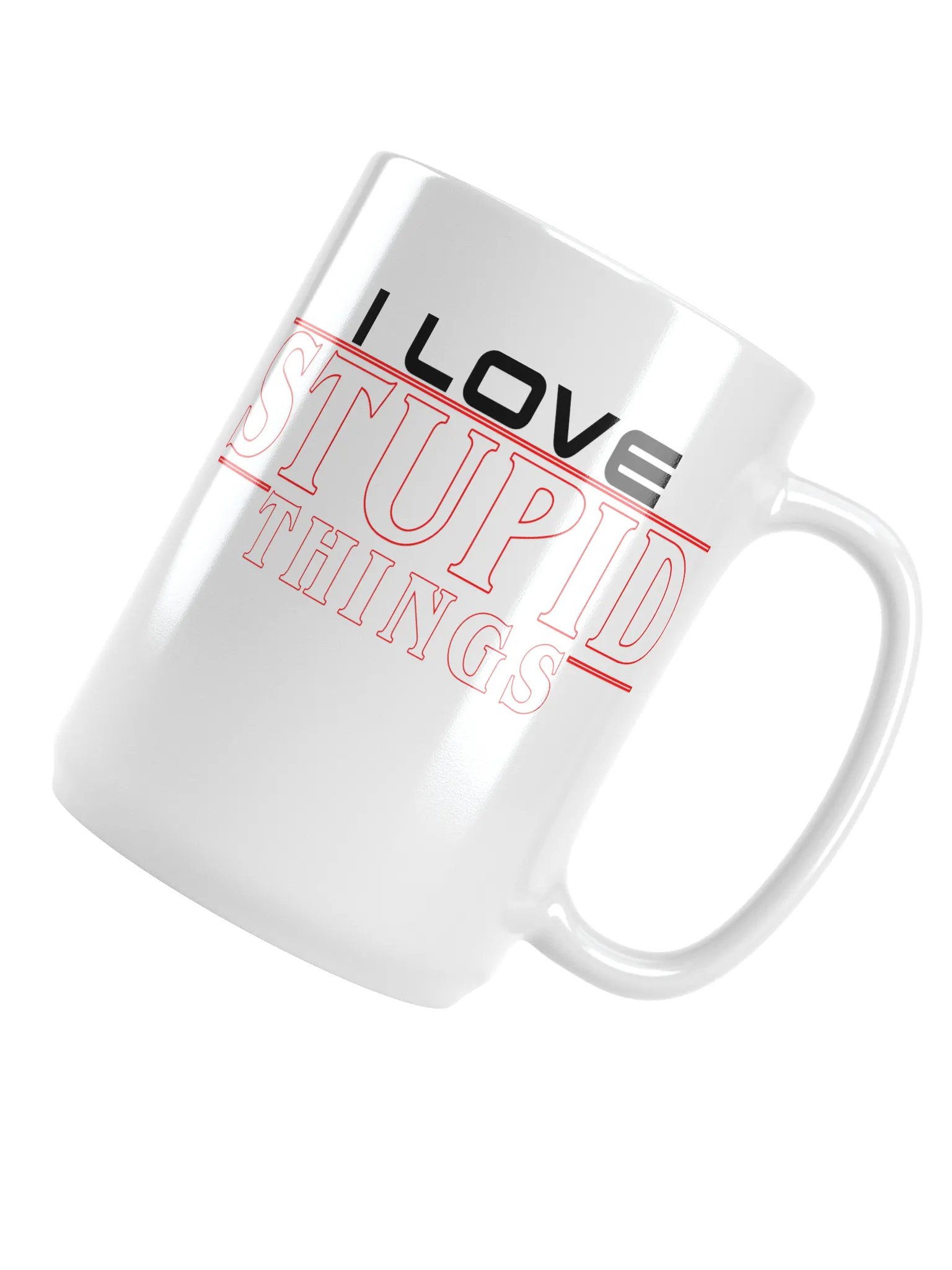Stylish Stupidity Outlined Mug product image (4)