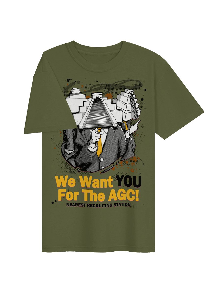 AGC RECRUIT TEE GREEN product image (3)