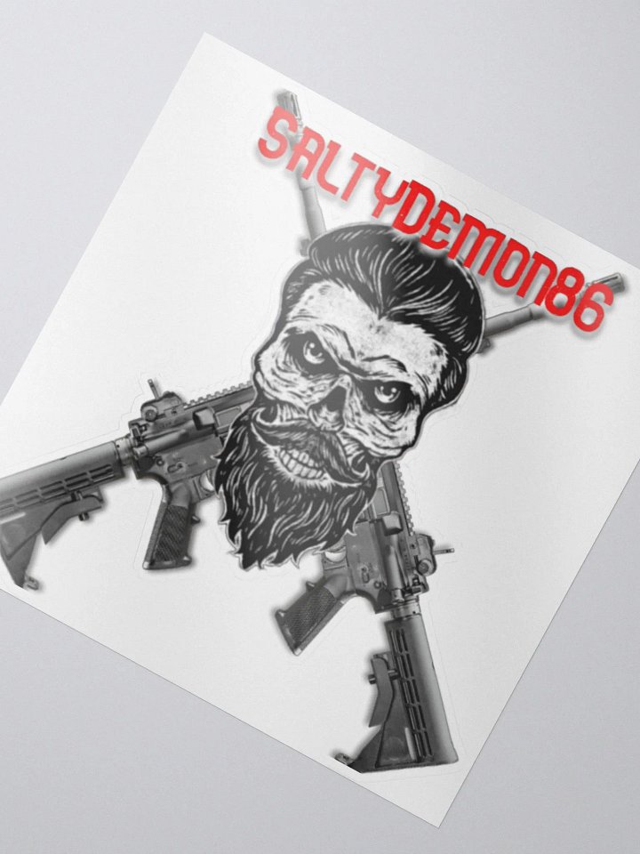 salty demon86 m4 sticker product image (2)