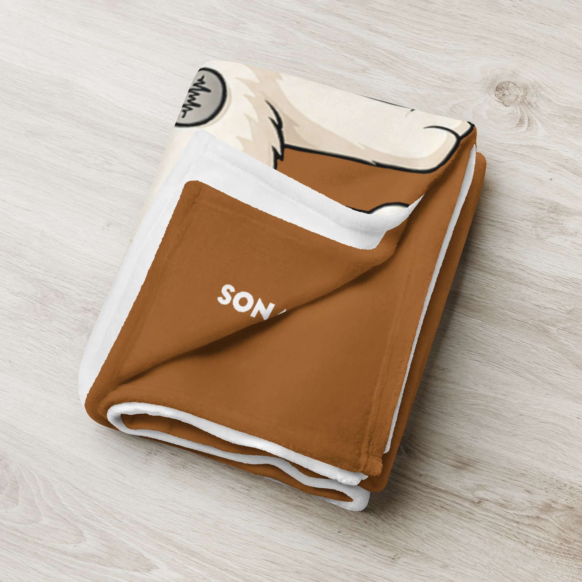 Sonance Dog Throw Blanket (Stand) Rich Gold product image (3)