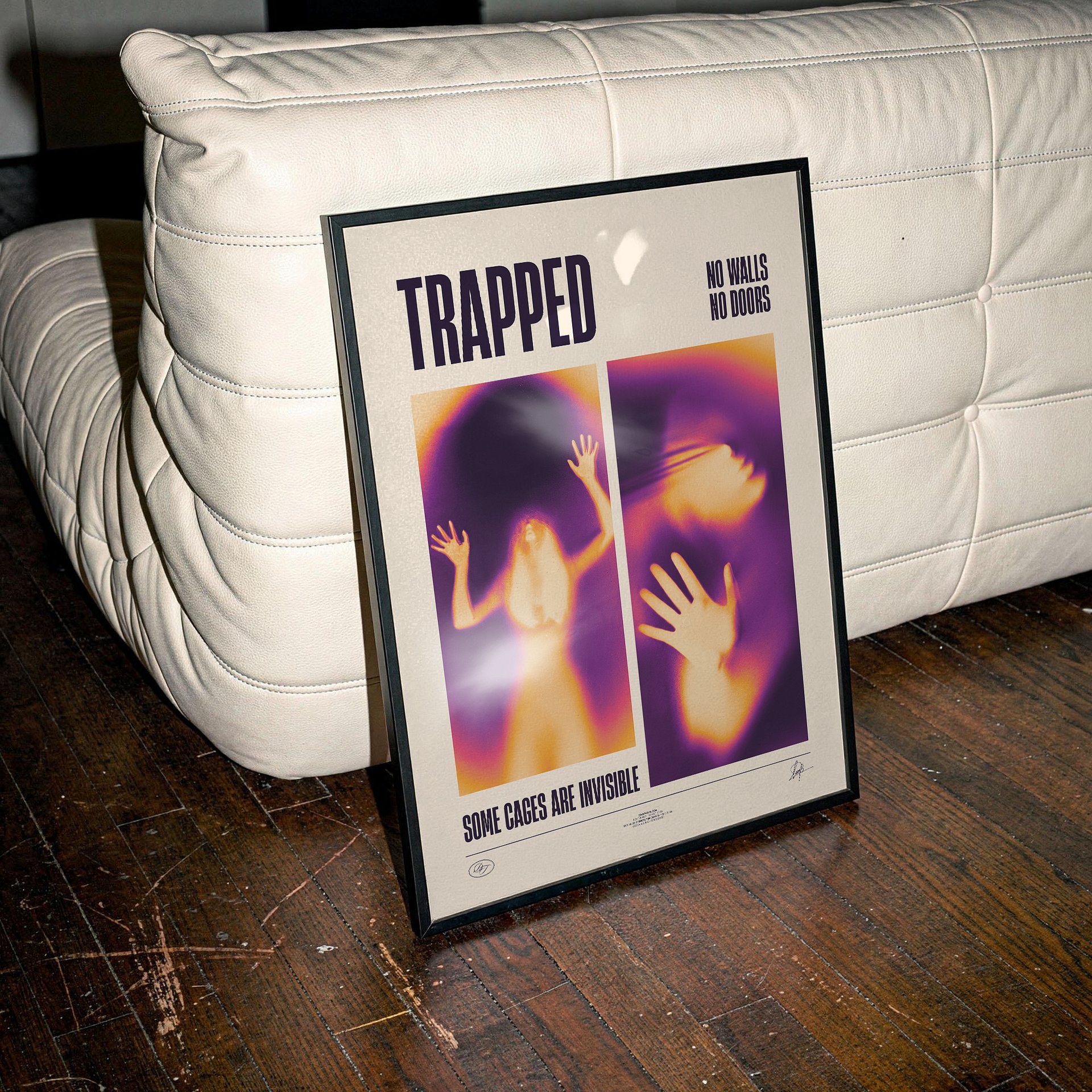 "TRAPPED" Framed Poster product image (7)