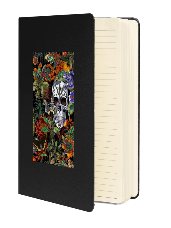 Floral Skulls Hardcover Journal product image (10)