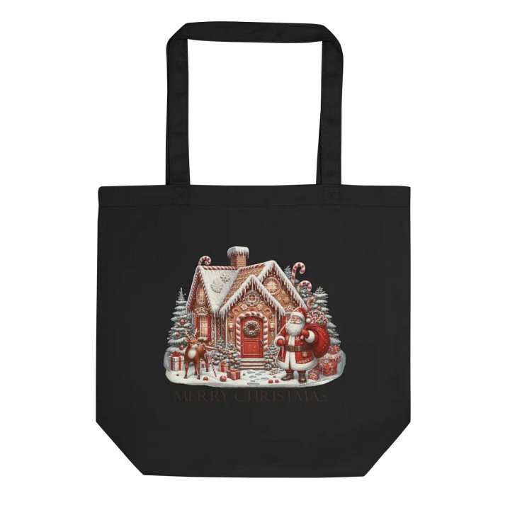 Eco-Friendly Totoe Bag - Santa's Cabin product image (1)