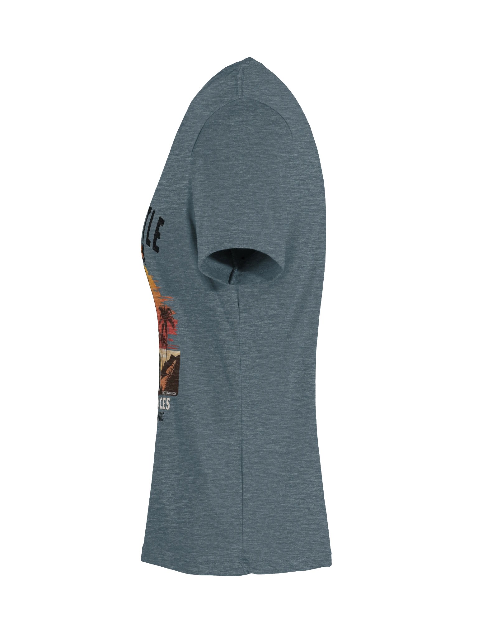 Throttle & Iron “Going Places” Women’s V-Neck Tee (3) Wheel product image (29)